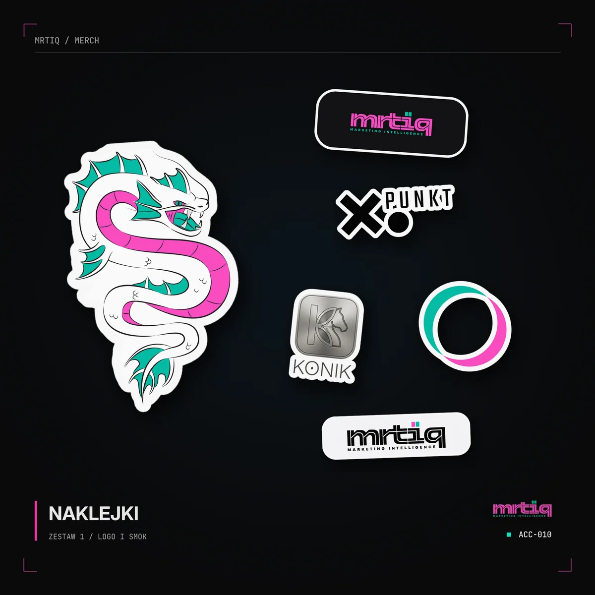 Naklejki mrtiq · Zestaw 01