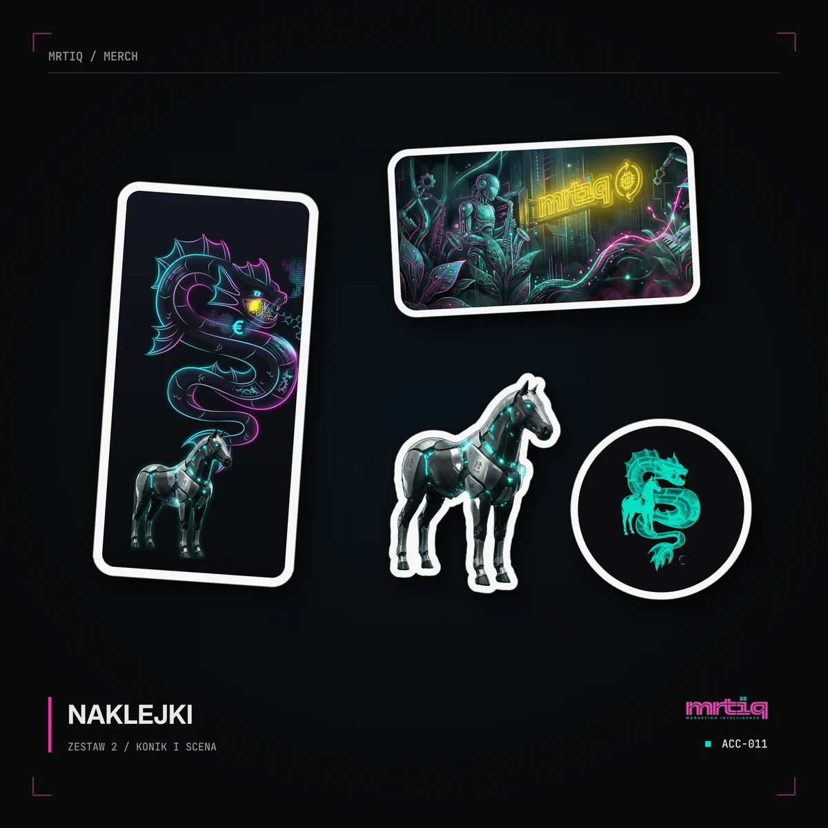 Naklejki mrtiq · Zestaw 02