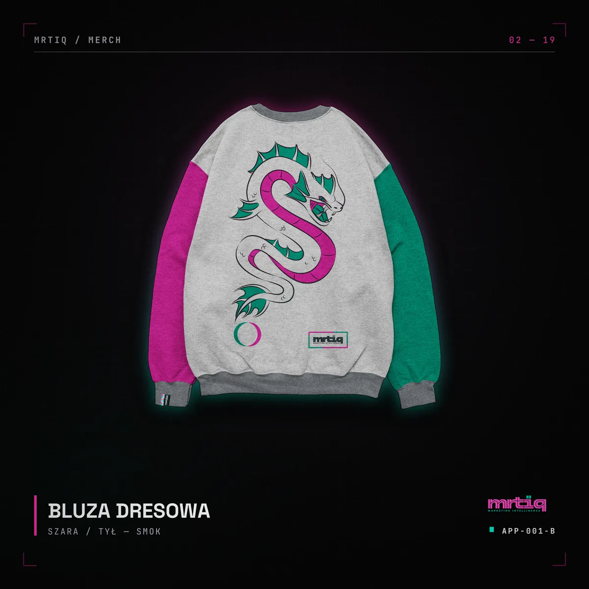 Bluza dresowa · tył