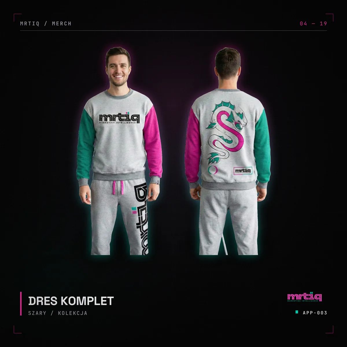 Stealth Tracksuit · Szary Miejski